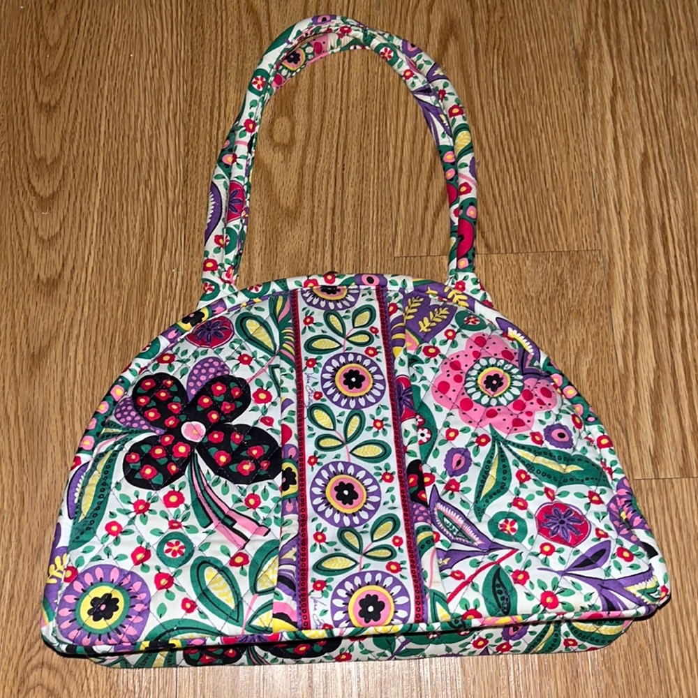 Vera Bradley Half Circle Dome Handbag
